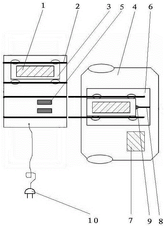 Robot capable of automatically replacing working battery and charging platform of robot