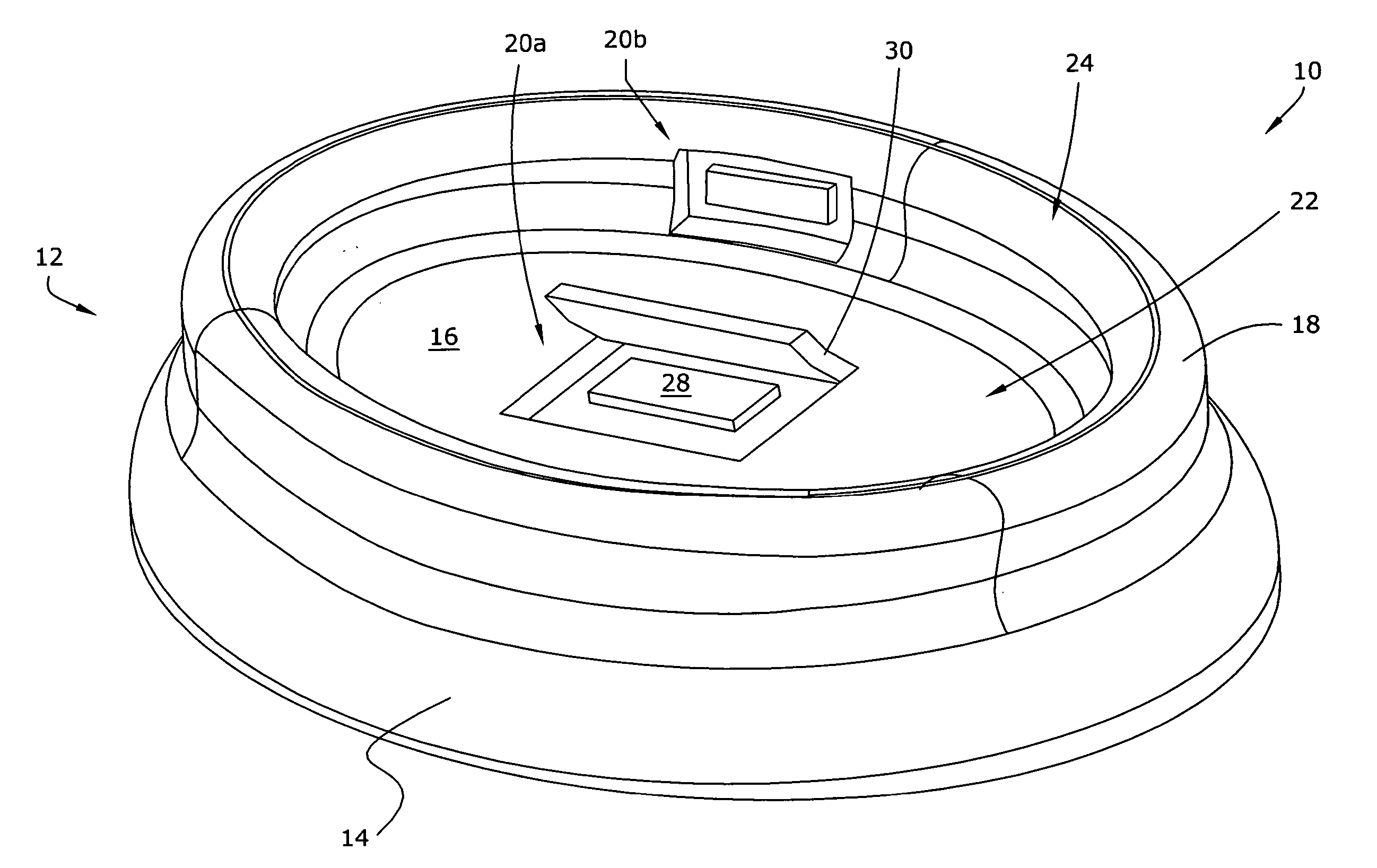 One-piece contoured pet bed of molded memory foam