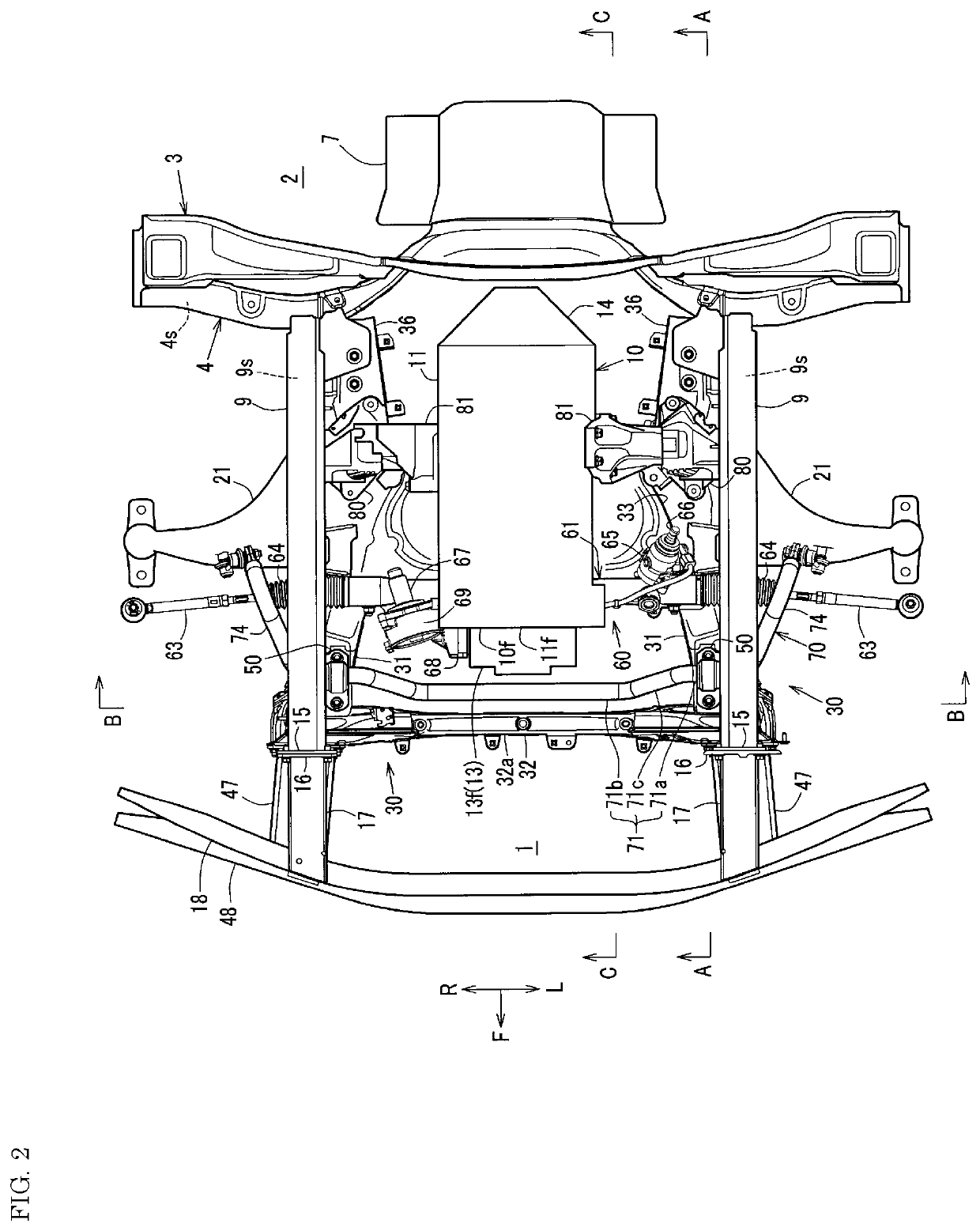 Subframe structure