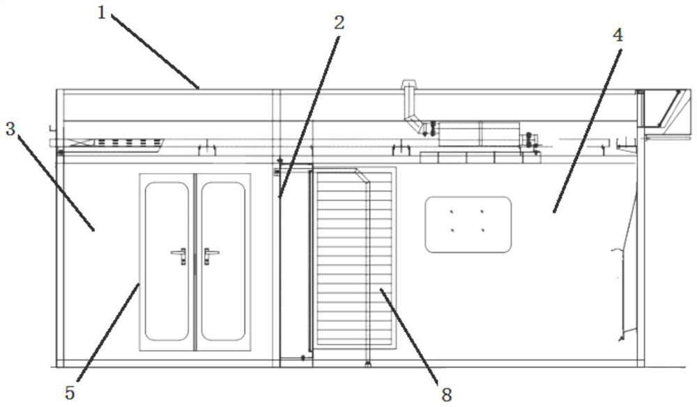 Carriage of rail car and rail car