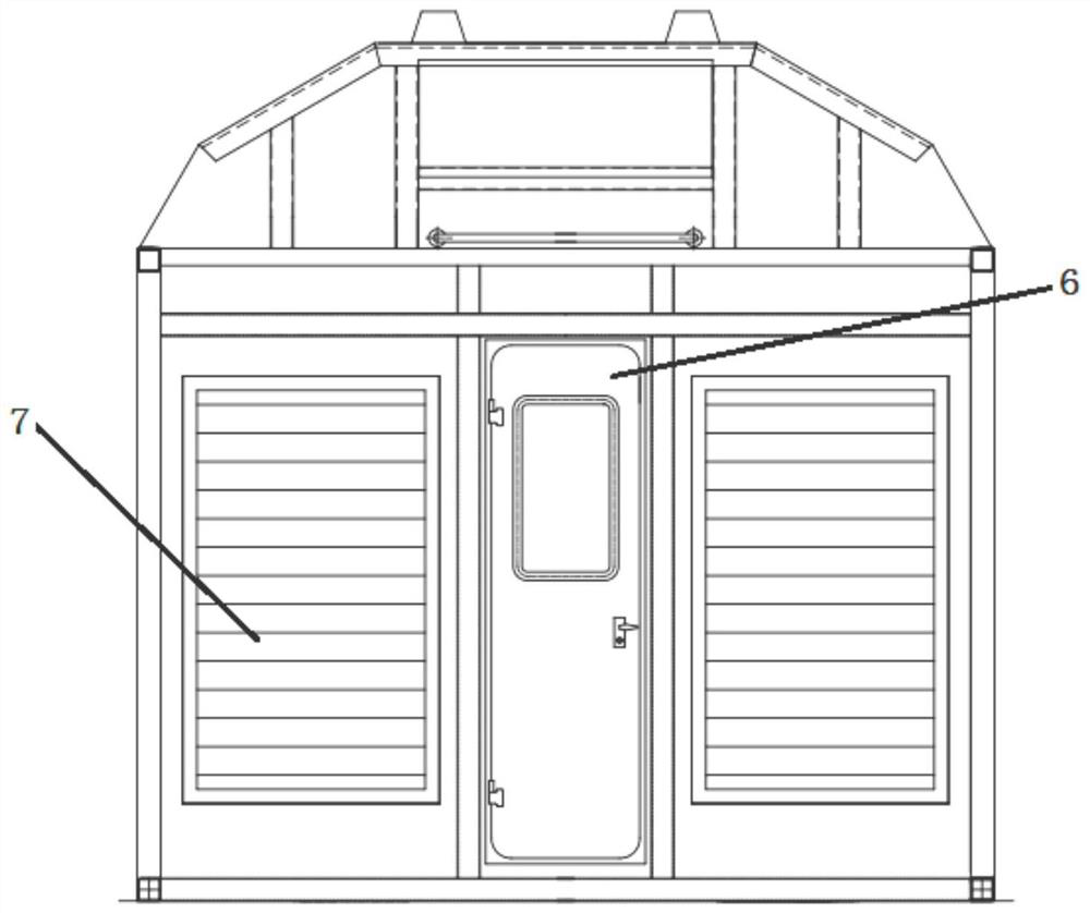 Carriage of rail car and rail car