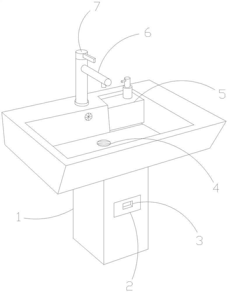 Anti-blocking wash basin