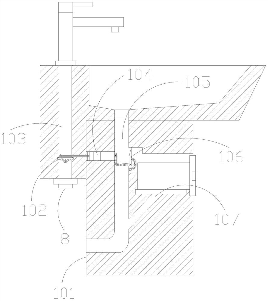 Anti-blocking wash basin