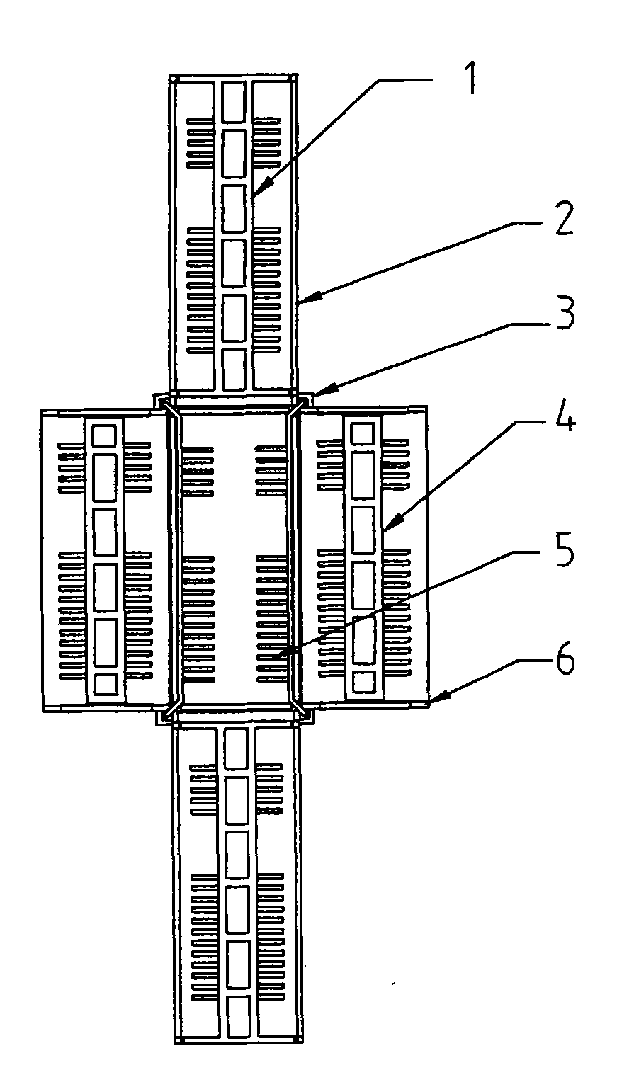 Elevator lifting type stereo garage