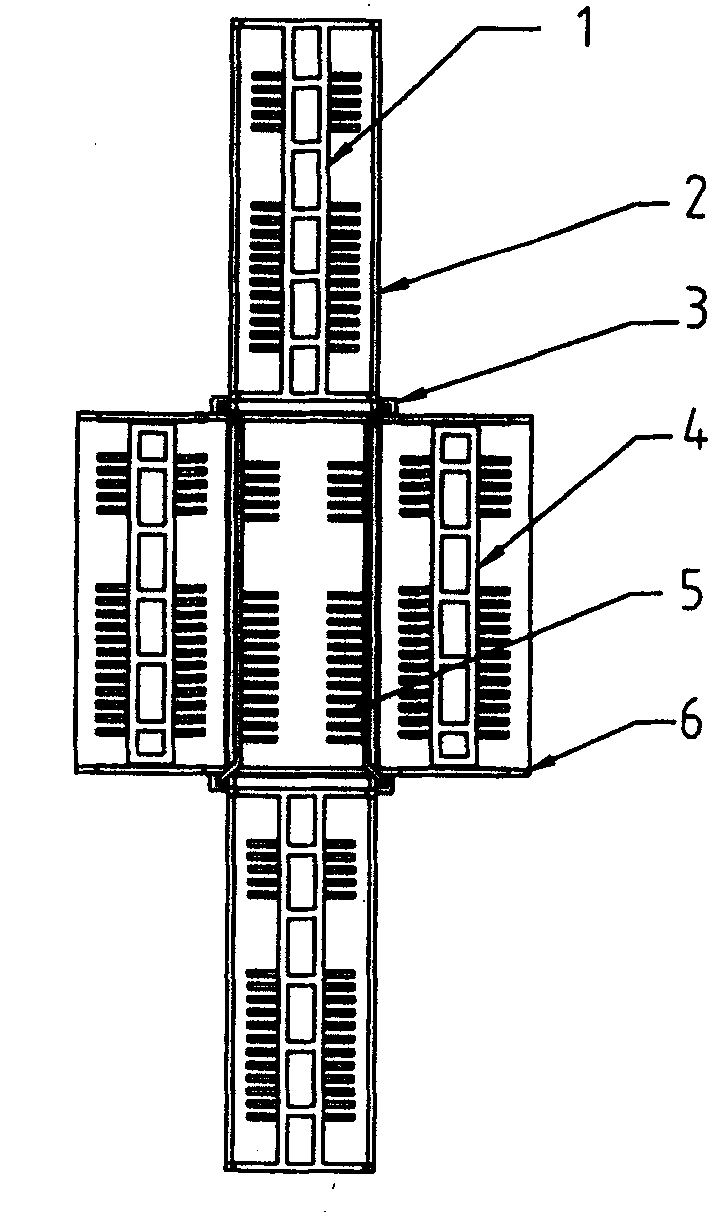 Elevator lifting type stereo garage