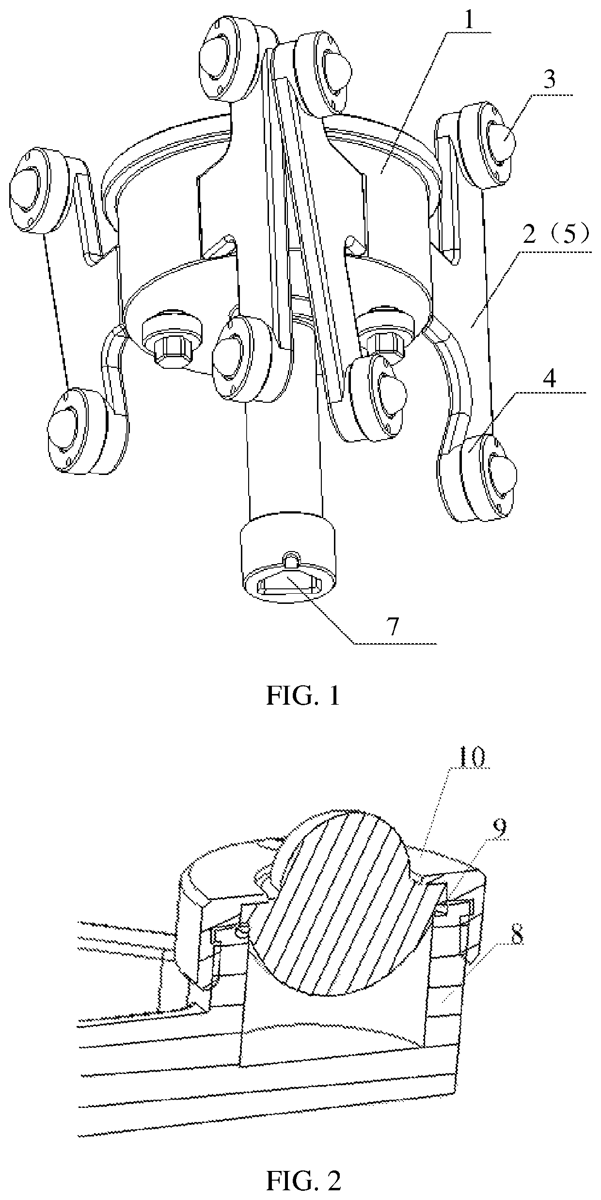 Optical tracking tool for navigating surgery