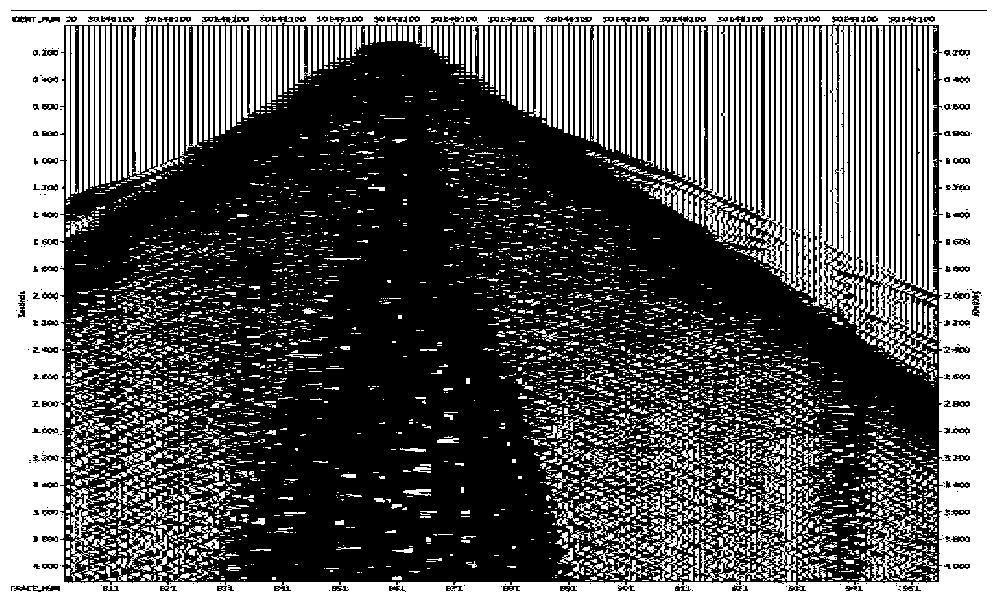 Seismic signal frequency division processing method