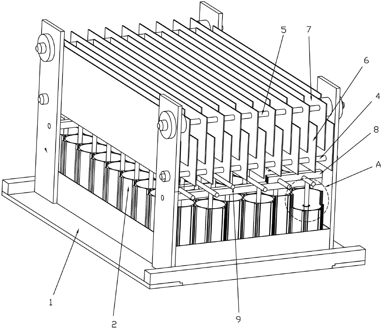 Oil smoke purifier with honeycomb structure