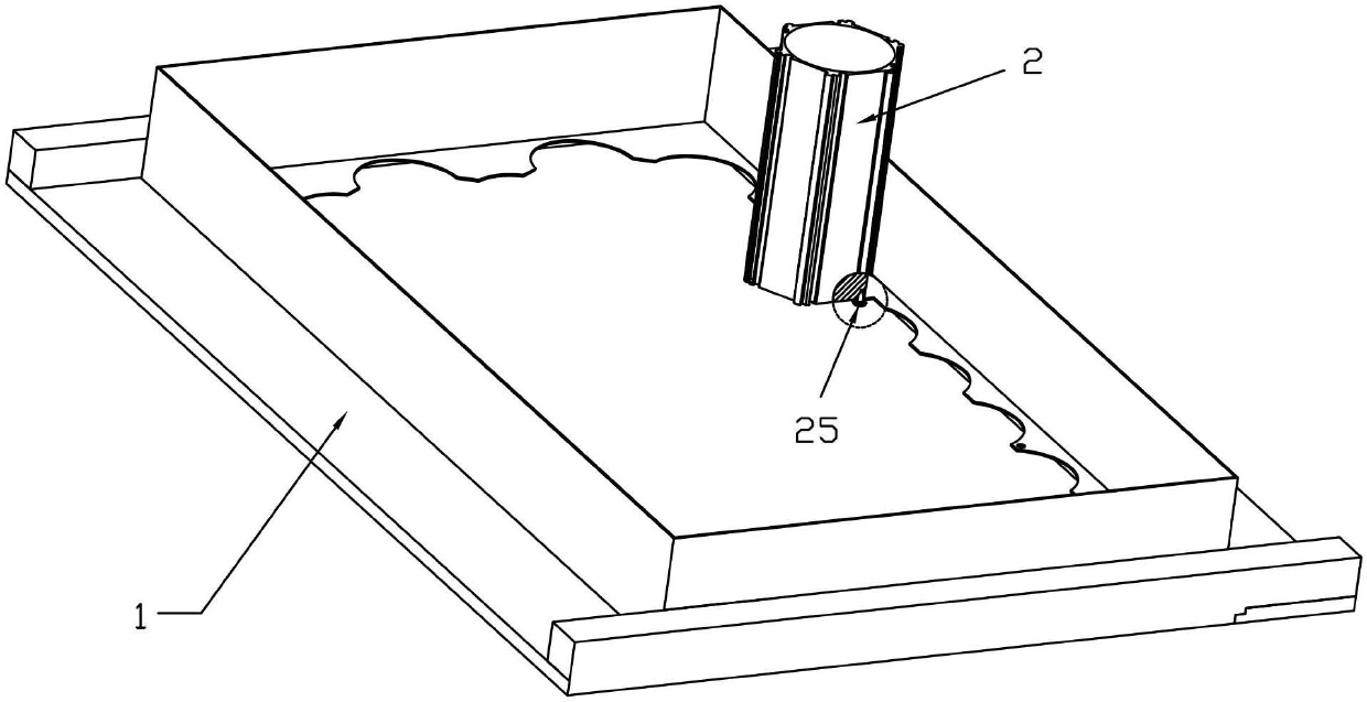 Oil smoke purifier with honeycomb structure