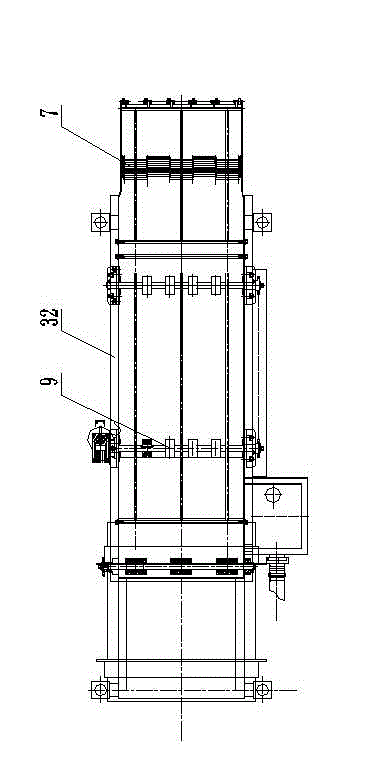 Food starching machine