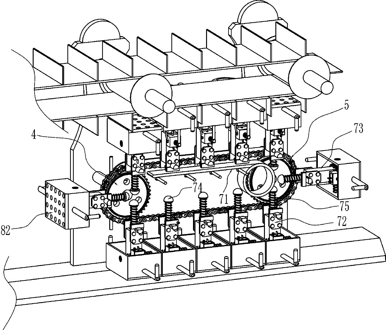 Movable automatic dust removal conveyor belt