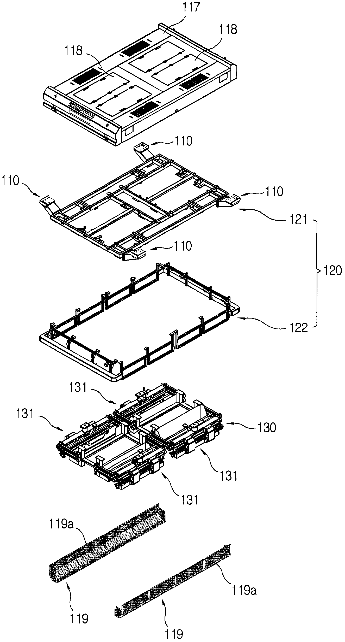 Transferring system for magnetic levitation