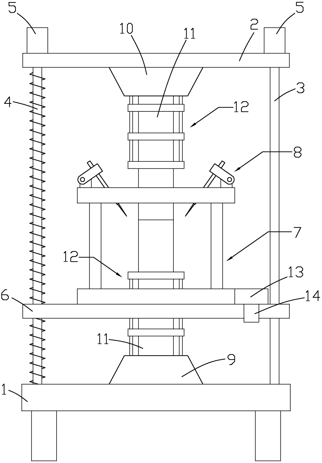 Welding device for pipeline sealing connection