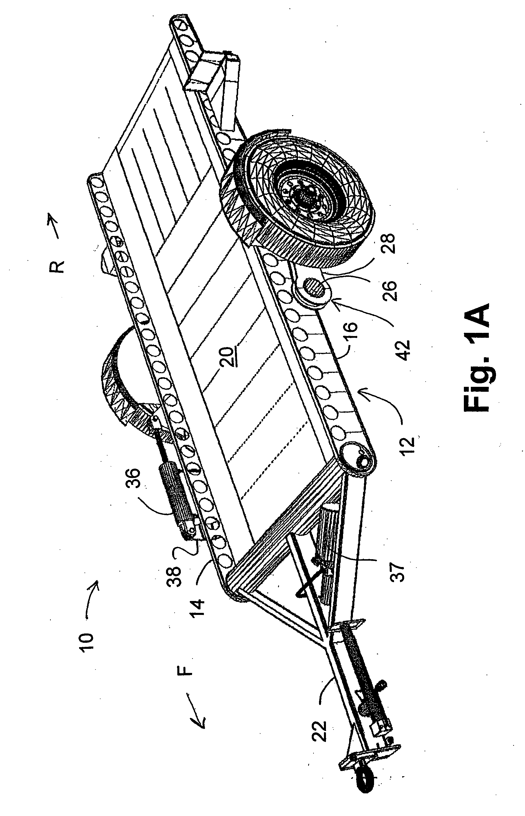 Method and apparatus for an adjustable trailer