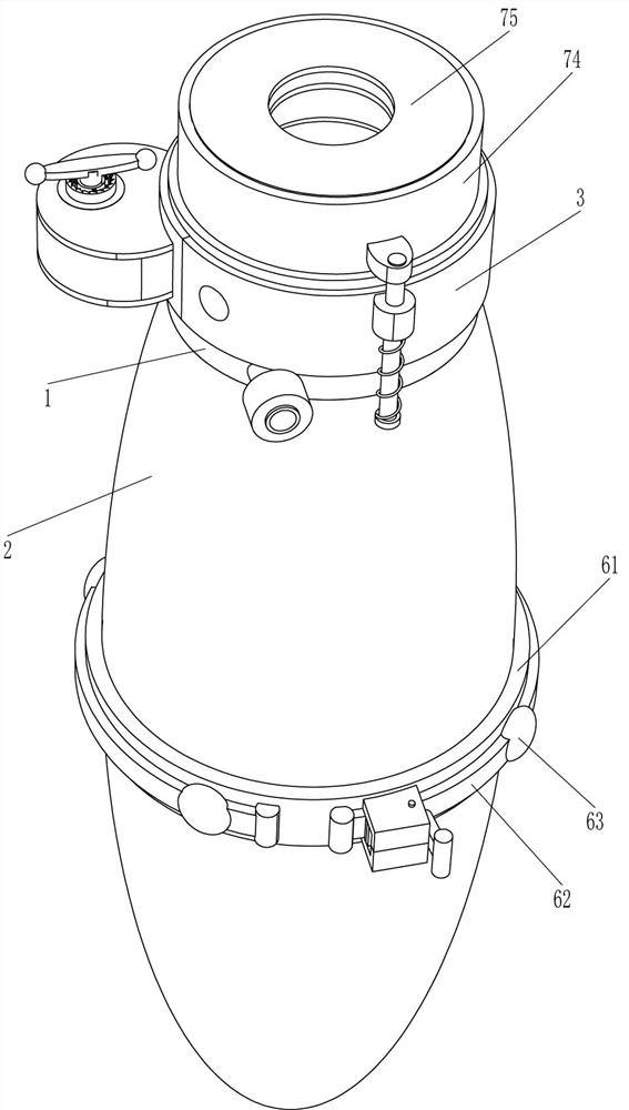 Plaster mold waterproof capsule for bath of orthopaedic patients