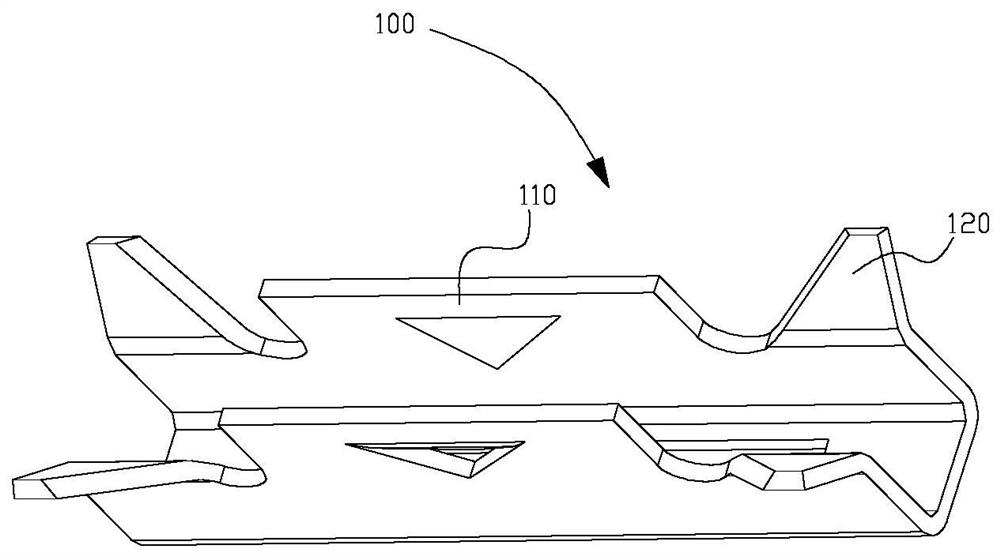 Automatic metal clamp mounting clamp