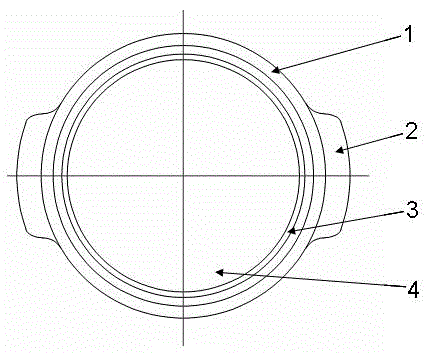 Ultralow-expansion-coefficient high-transparency microcrystalline glass and preparation method thereof