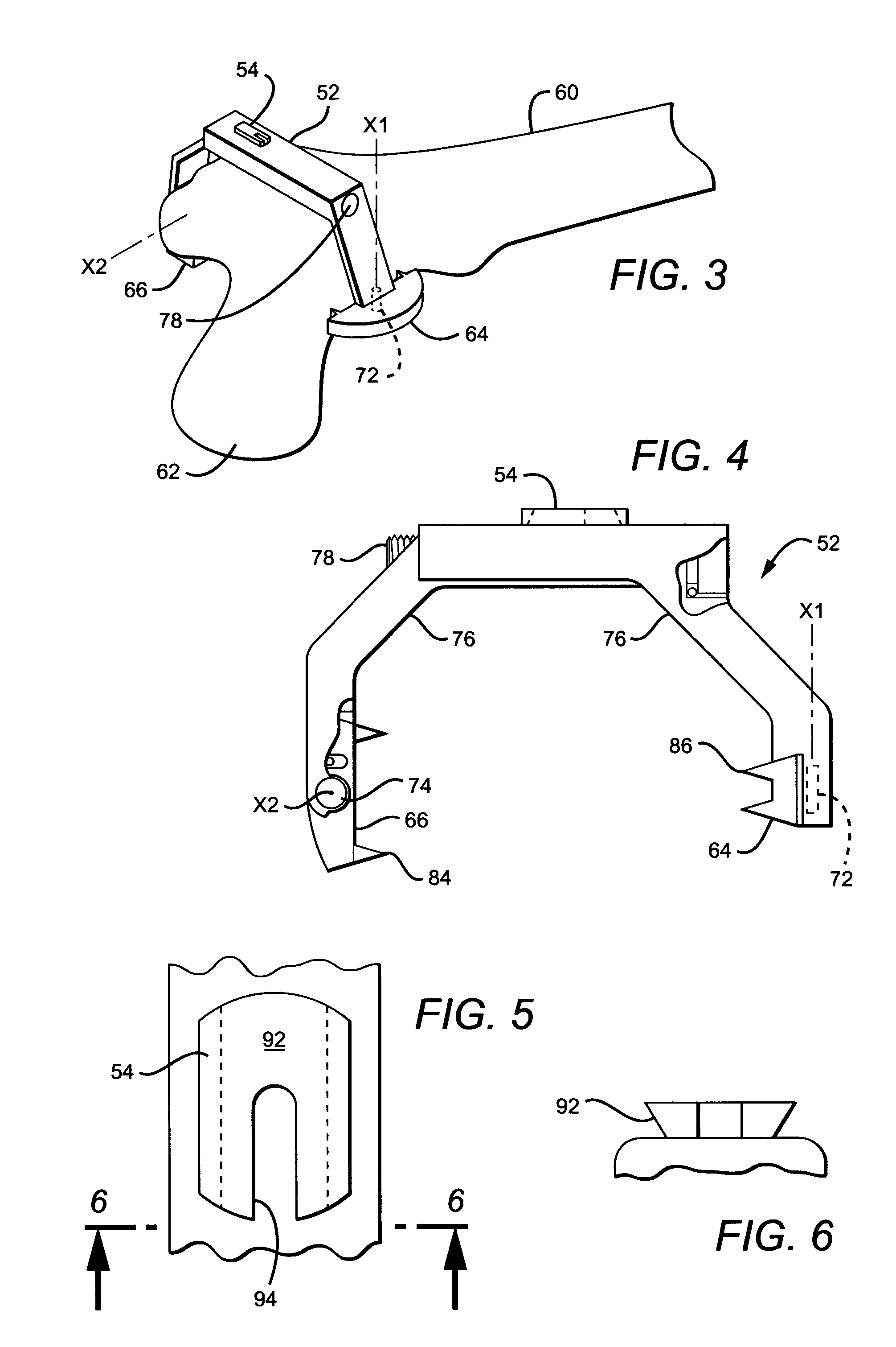 Non-imaging tracking tools and method for hip replacement surgery