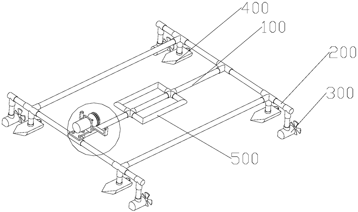 Water moving device and fishing machine