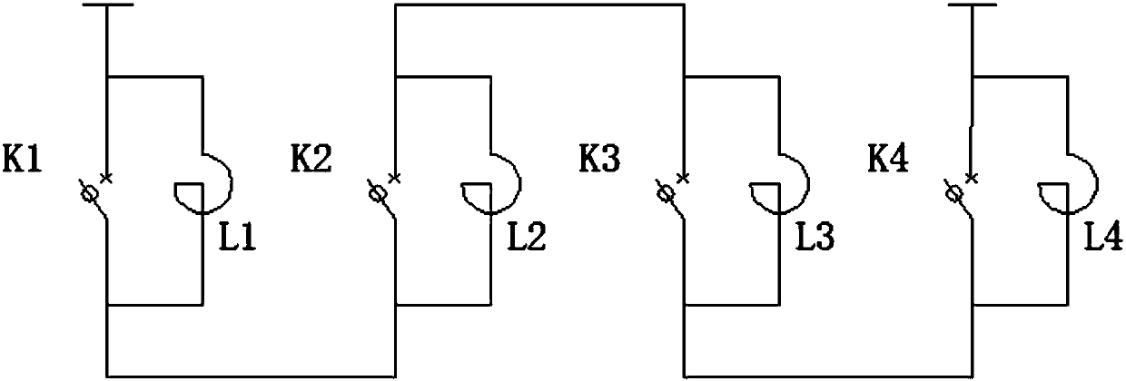 Multi-break high-voltage system-based current-limiting device