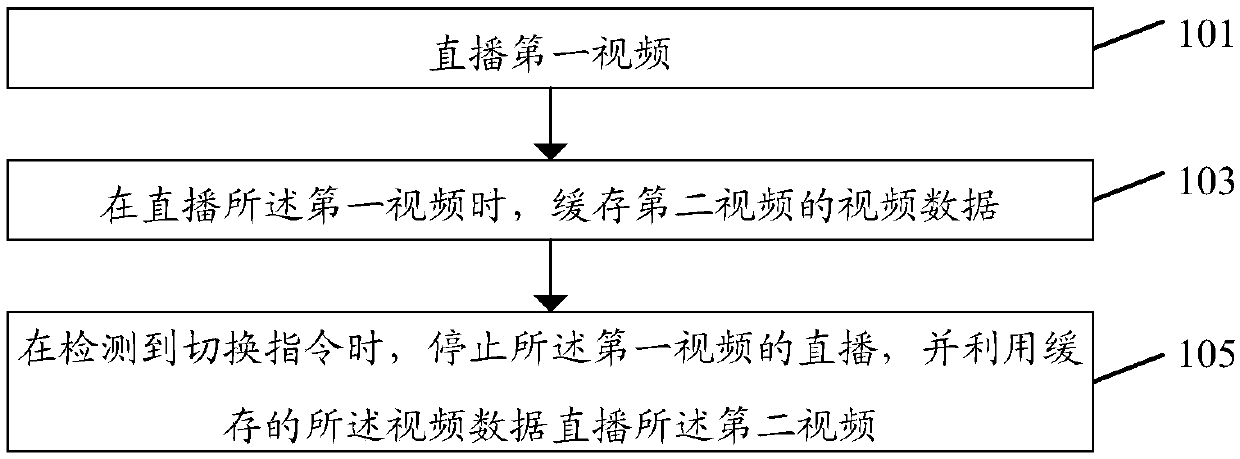 Live video processing method and device, terminal and storage medium