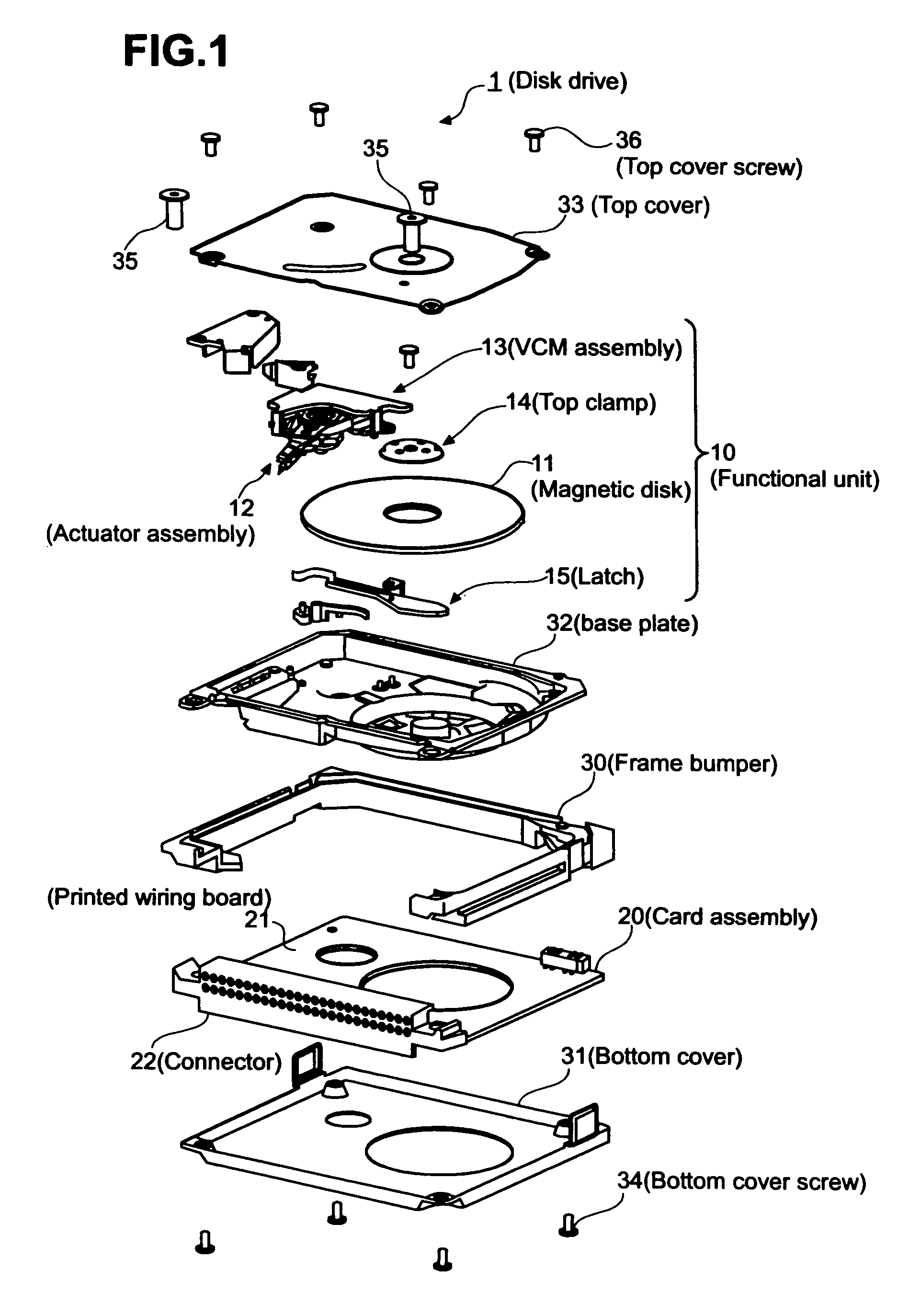 Disk drive, storage medium, and portable precision device