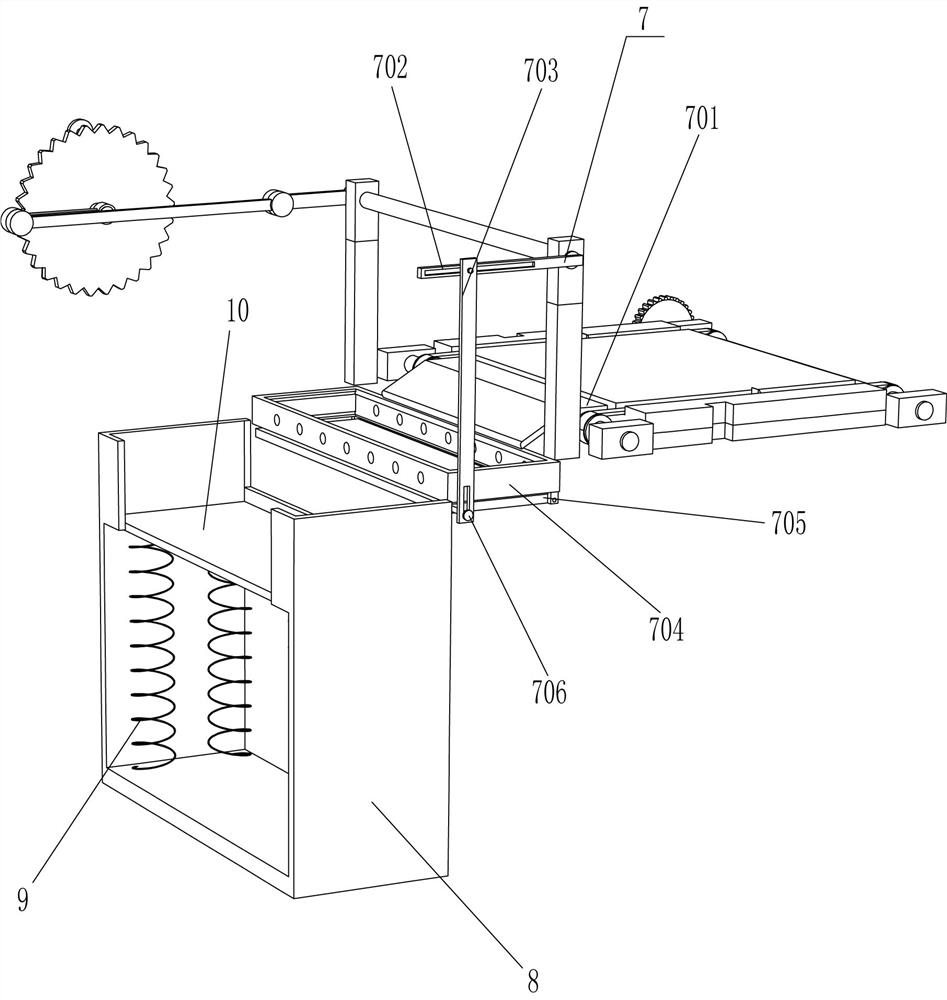 An automatic marking equipment for wood-plastic panels