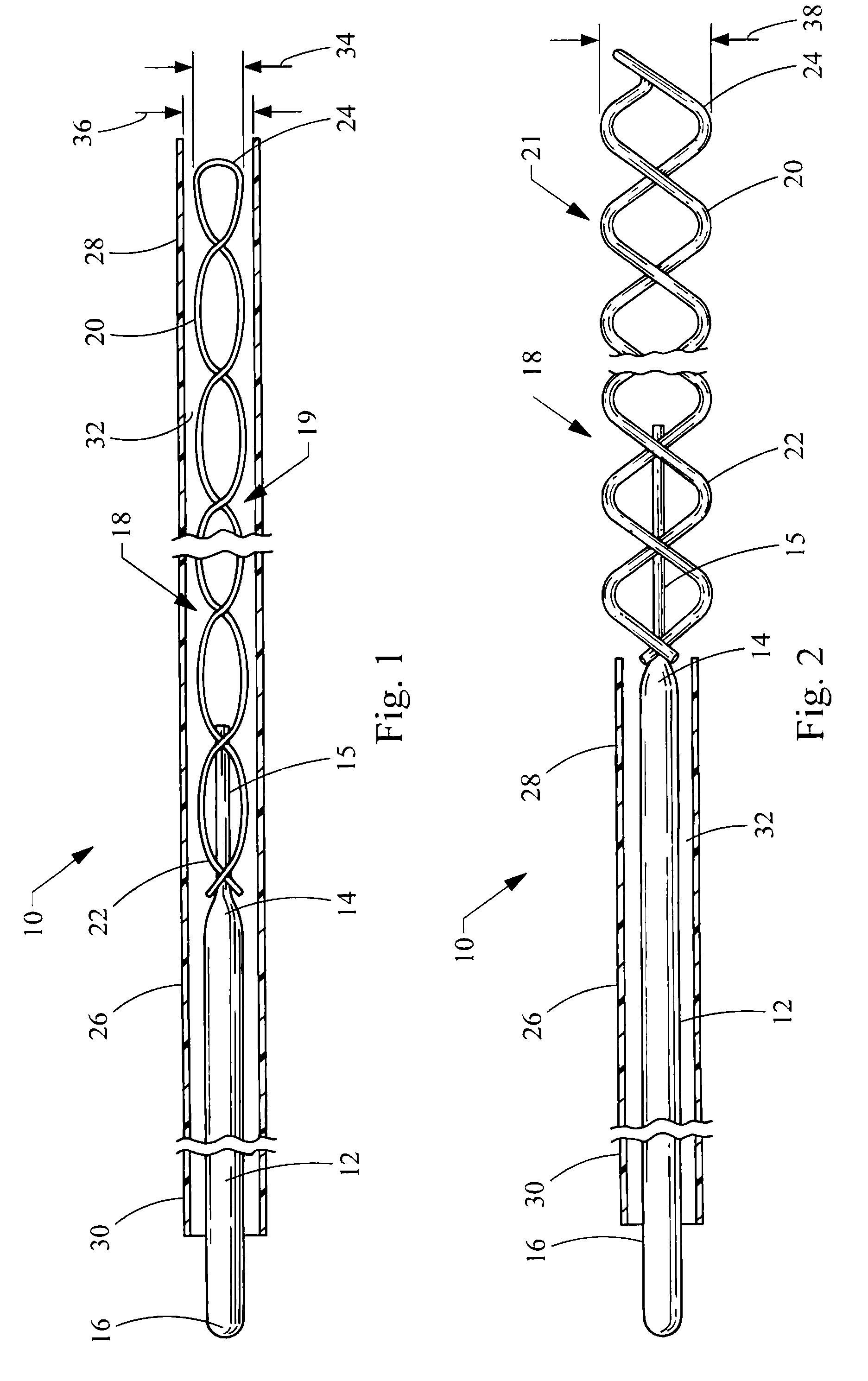 Thrombus removal device