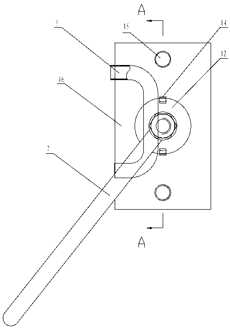 Door lock handle assembling machine