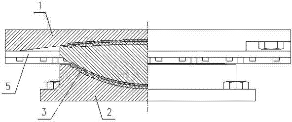 Friction pendulum type shock absorption and isolation support seat