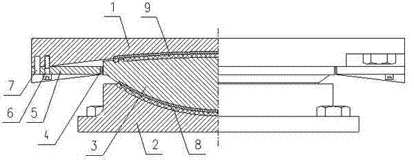 Friction pendulum type shock absorption and isolation support seat