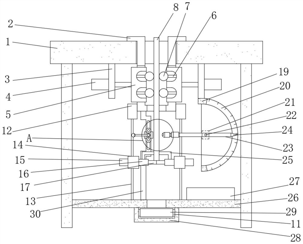 An adjustable angle bending equipment for aluminum alloy