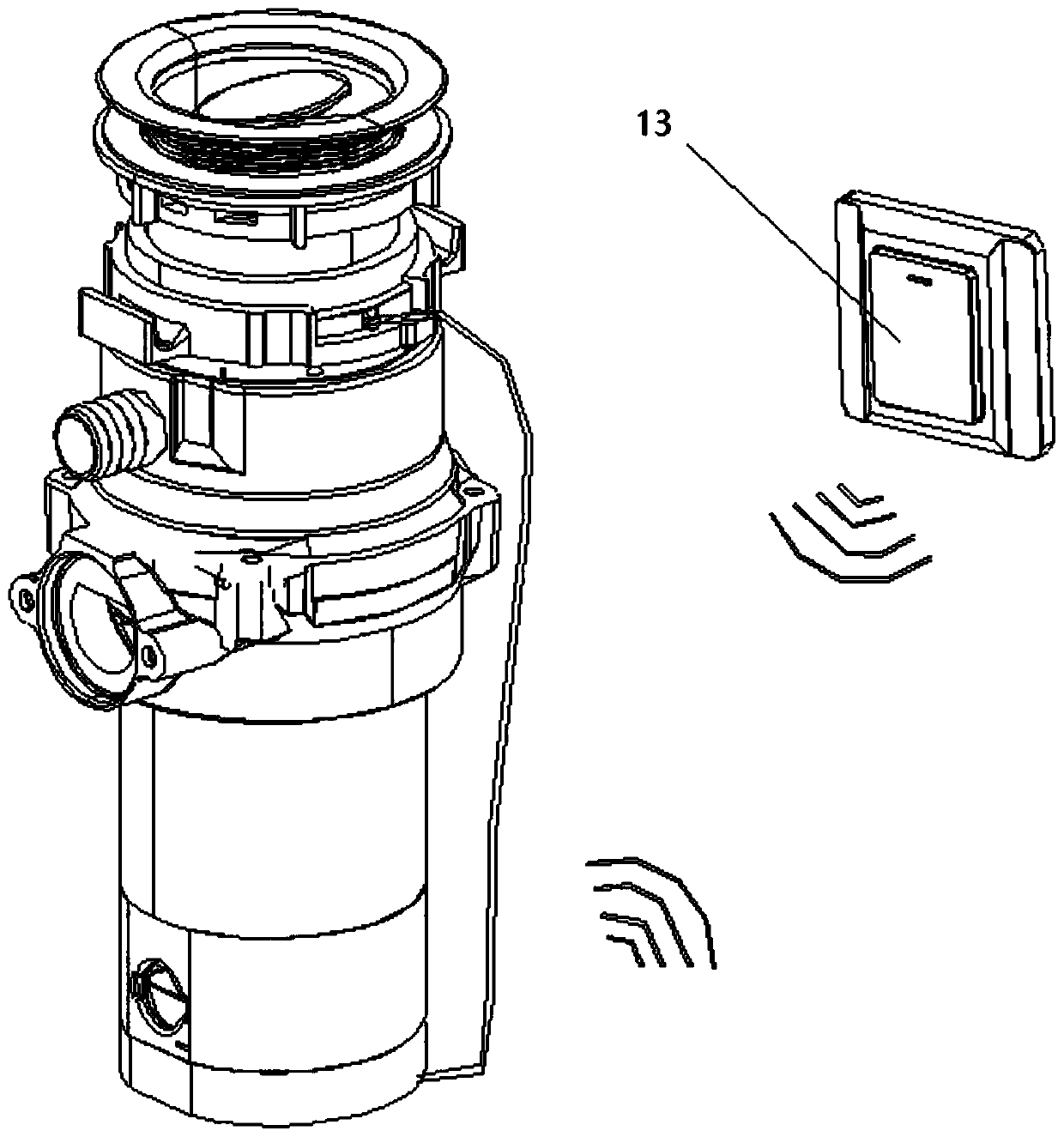 Safe and intelligent food waste processor