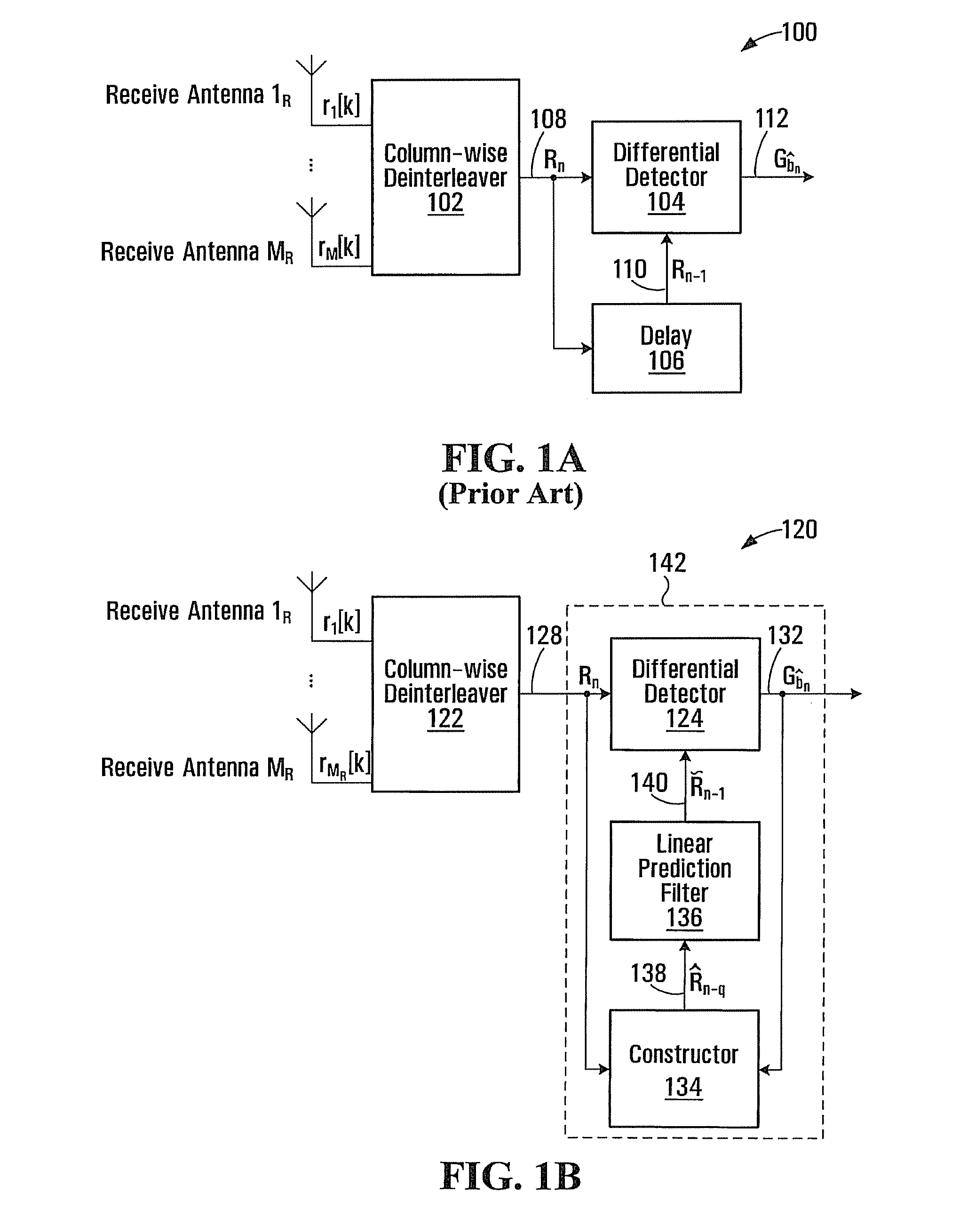 Decision-Feedback Detection for Block Differential Space-Time Modulation