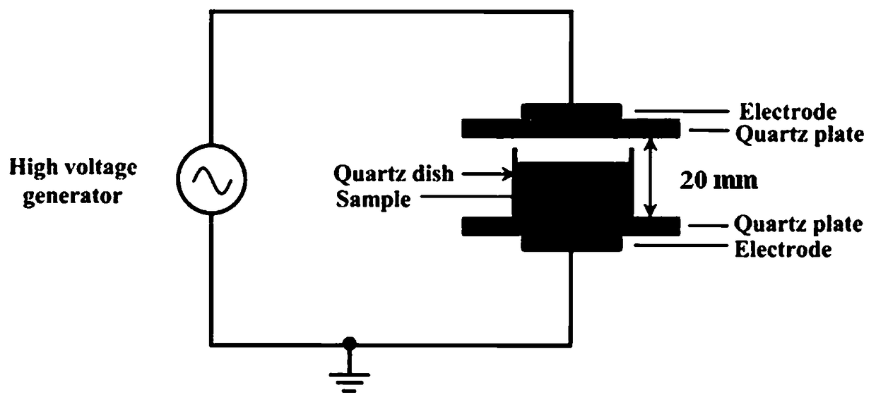 Method for improving quality of germinated brown rice by means of plasma treatment