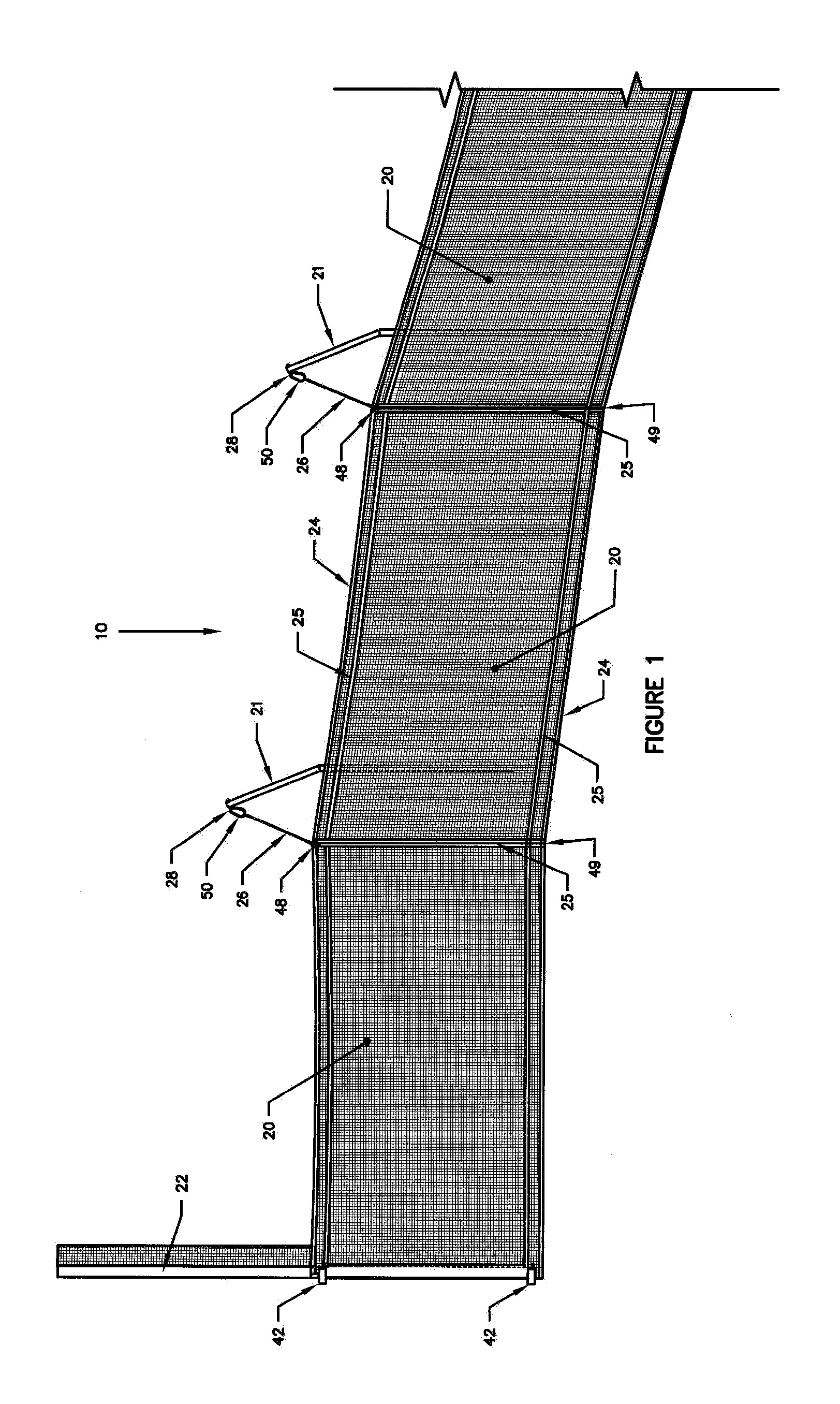 Multipurpose seasonal safety support fence