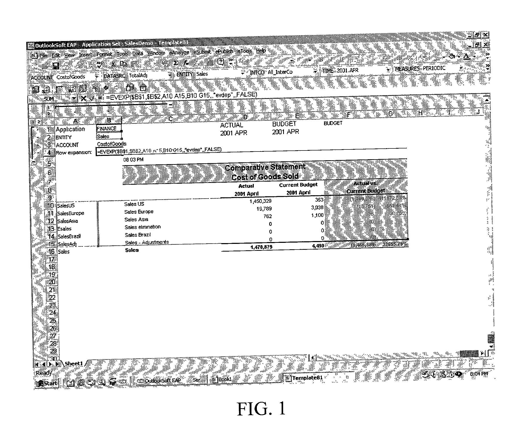 Systems and methods providing dynamic spreadsheet functionality