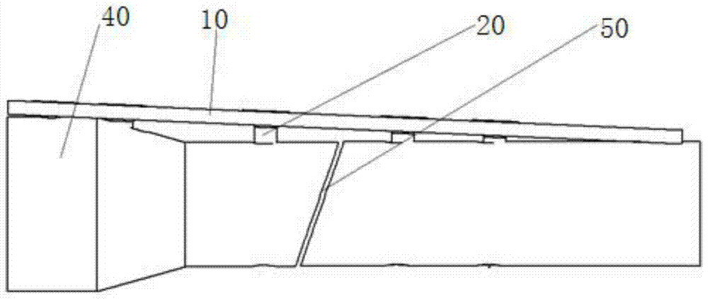 A polymer material bone plate