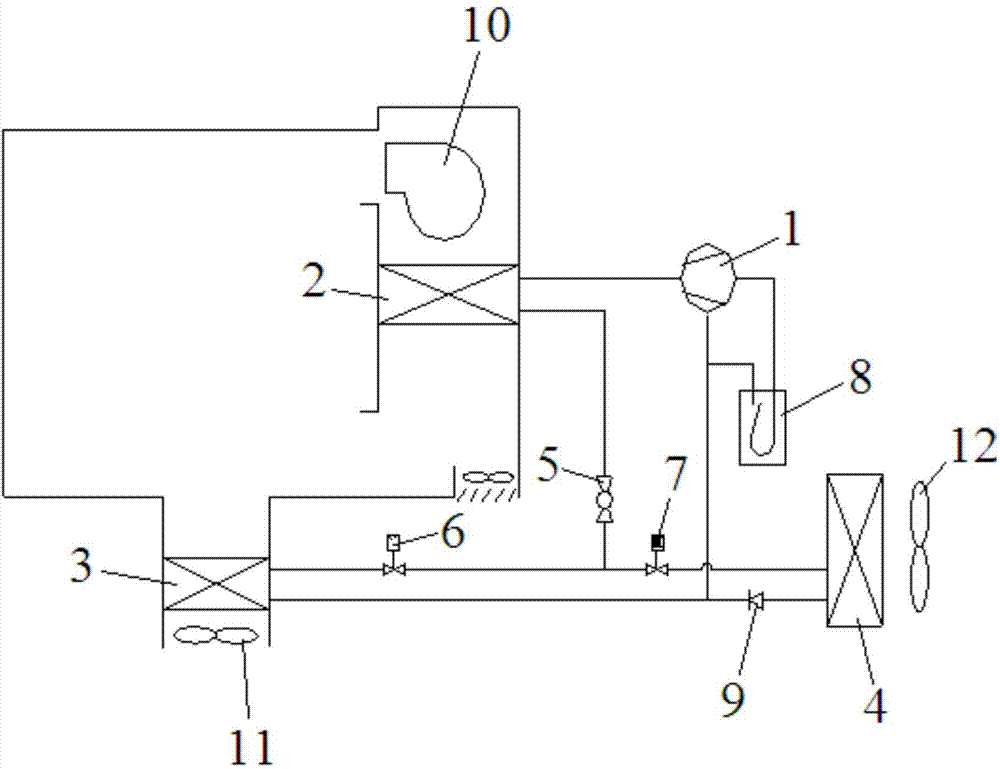 Air source heat pump drying machine fully recycling exhaust waste heat