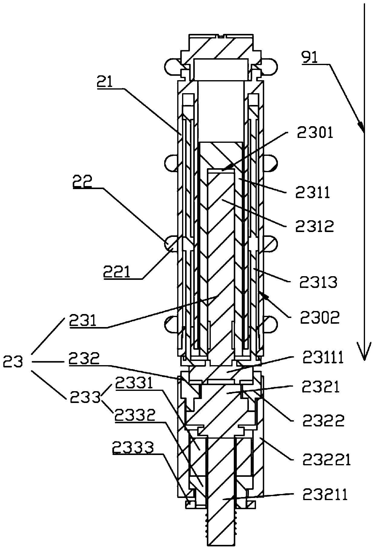 Moon self-tunneling core-drilling robot device and system