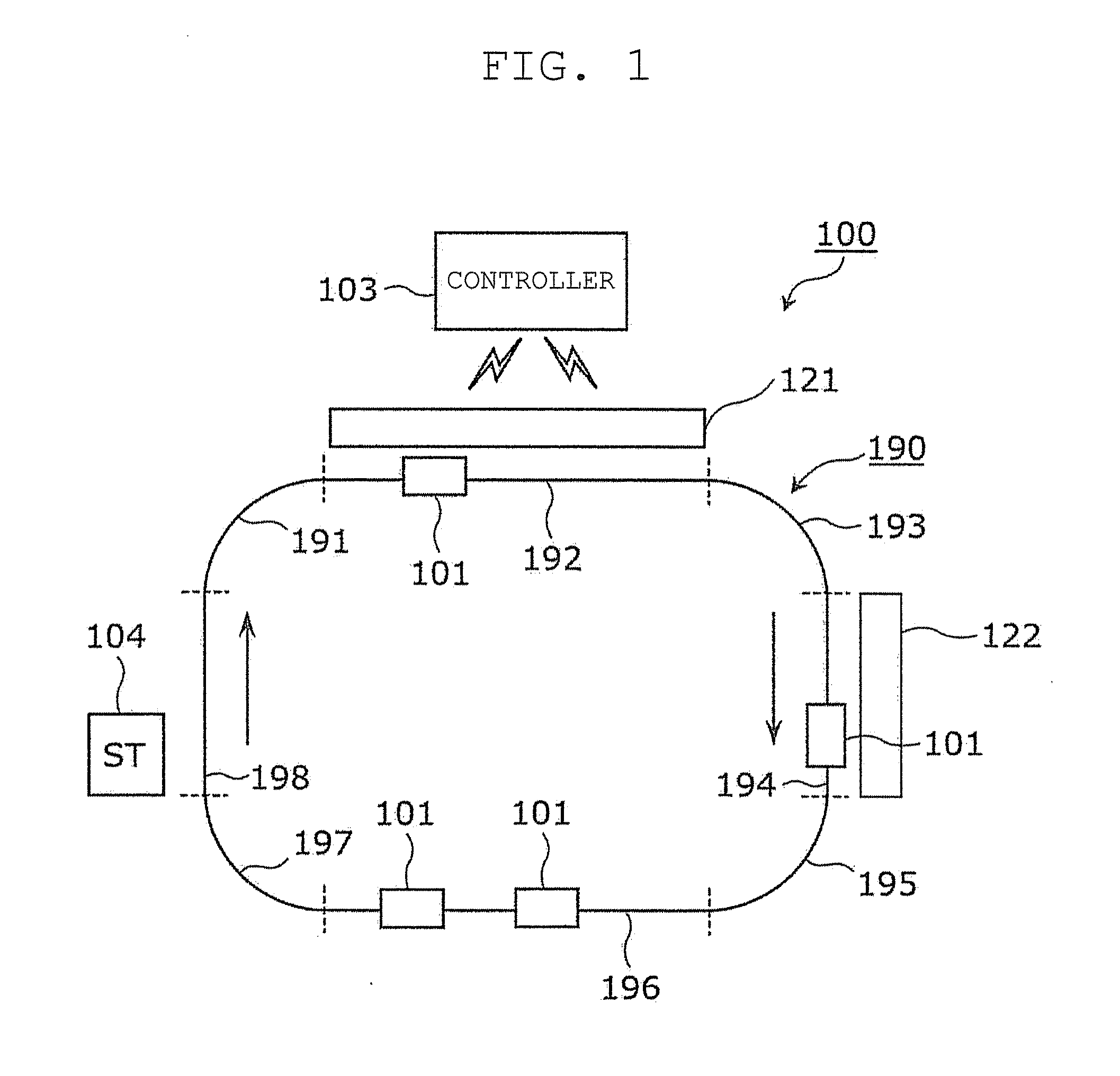 Carrier system and method for controlling carrier system