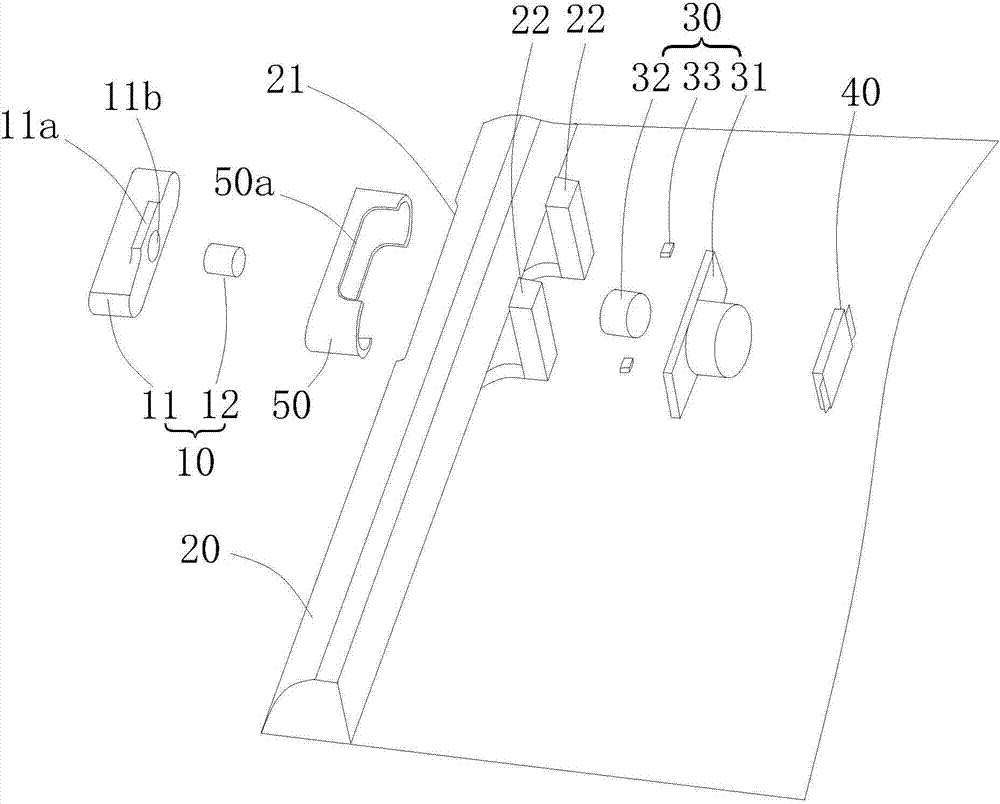 An electronic device and a button apparatus thereof