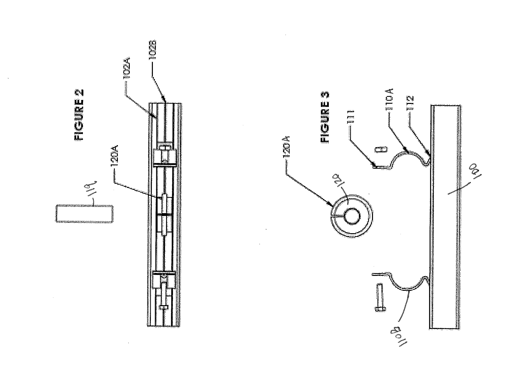 Slanted bolstering device for pipe support system