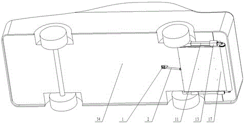 A new type of automatic retracting device for automobile body covering