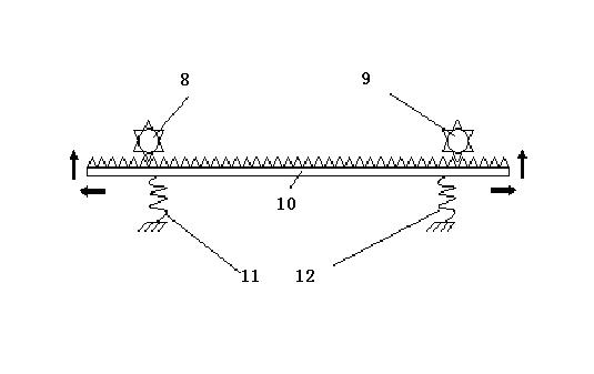 Rack gear power generator