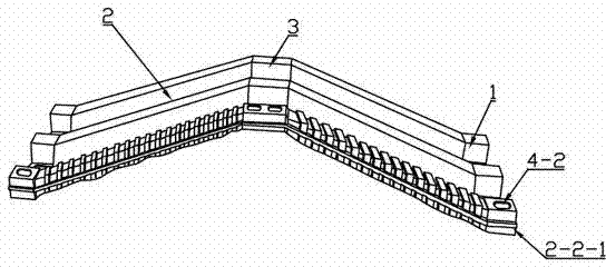 Cooling tower water spraying packing sheet