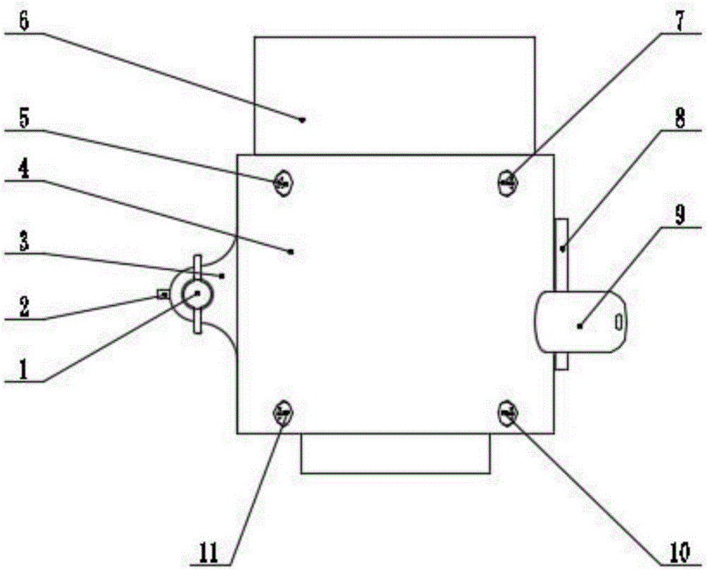 Detachable sleeve type force sensor used for bracket structure