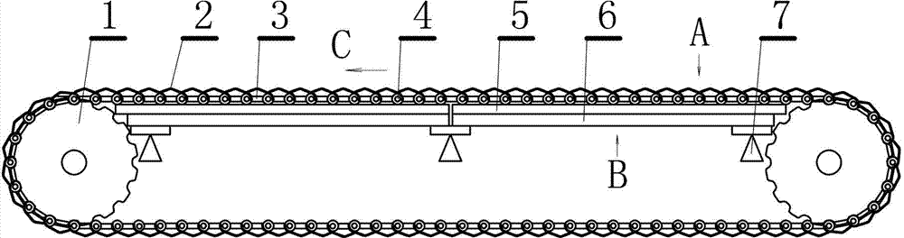 Weighing method and device of rapid quantitative plate conveyer