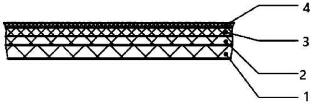 Anti-coronavirus non-woven fabric, preparation method thereof and mask comprising anti-coronavirus non-woven fabric