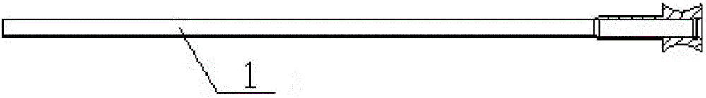 Bendable endoscope provided with tail end passively connected in a bent mode